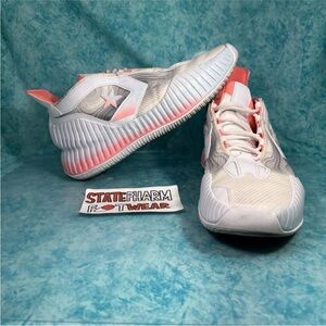 Converse All Star BB Prototype CX Mid White Pink Basketball Shoes Size 10